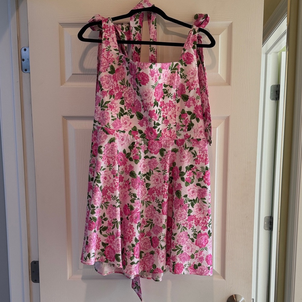 Show Me Your MuMu Pink Floral Dress